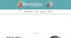 Desktop Screenshot of piecefullmind.com